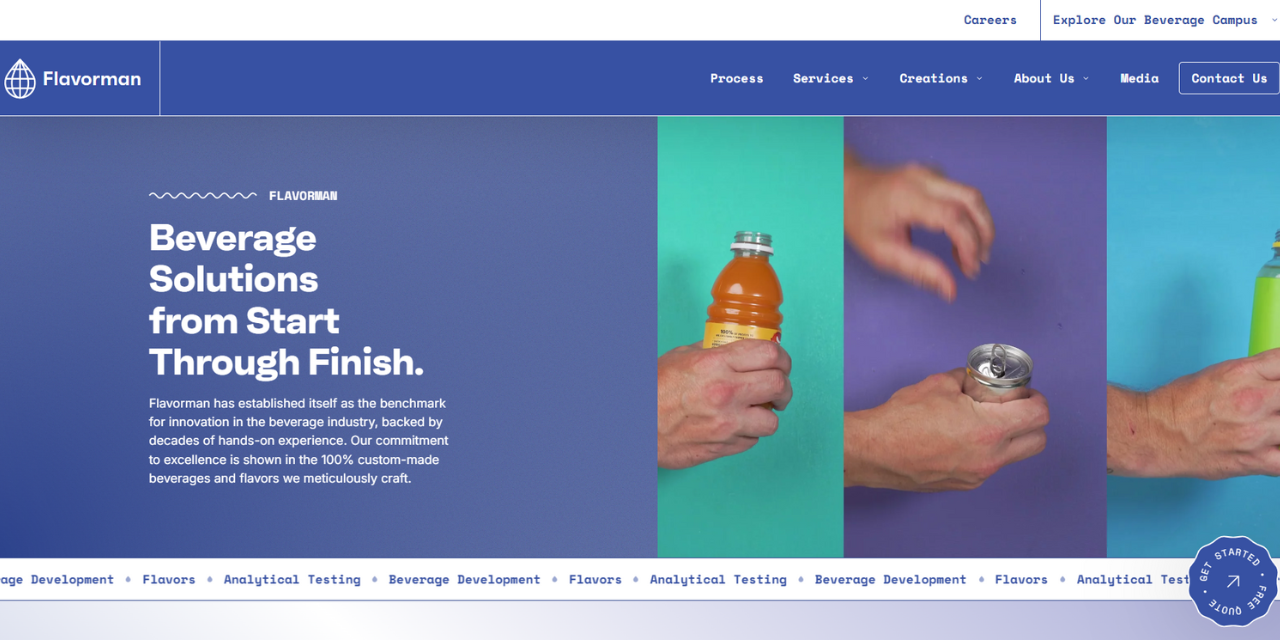 Website examples by UENI