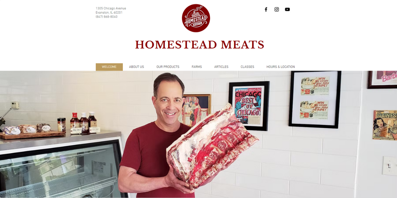 Website examples by UENI