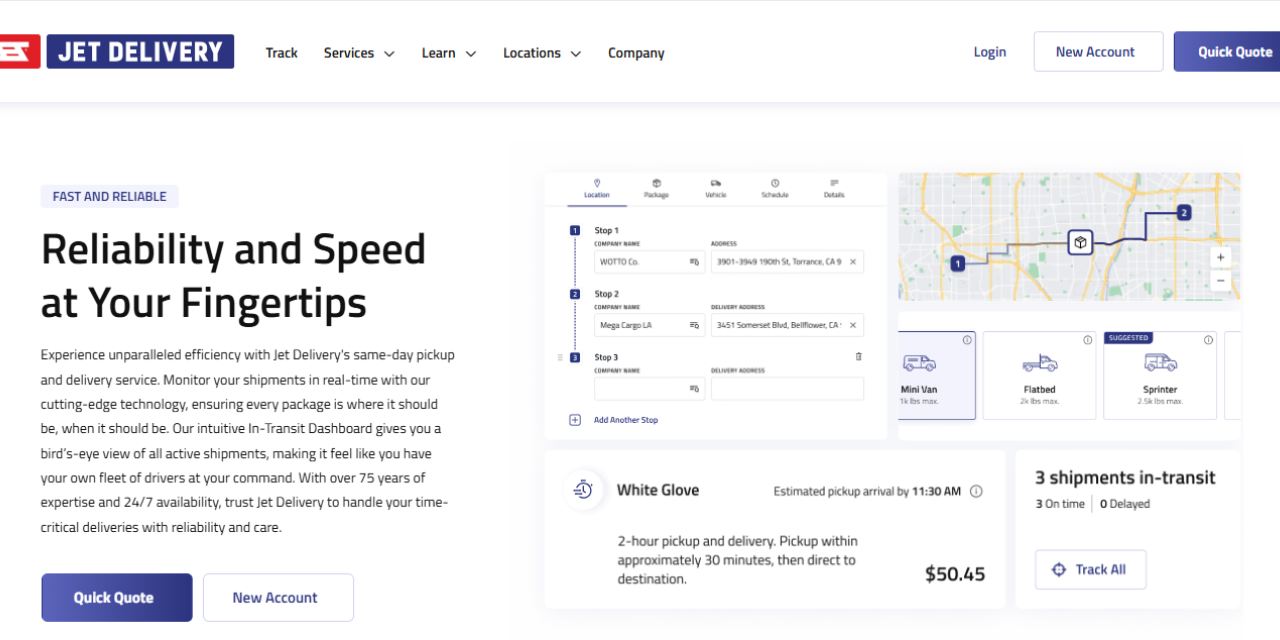 Website examples by UENI