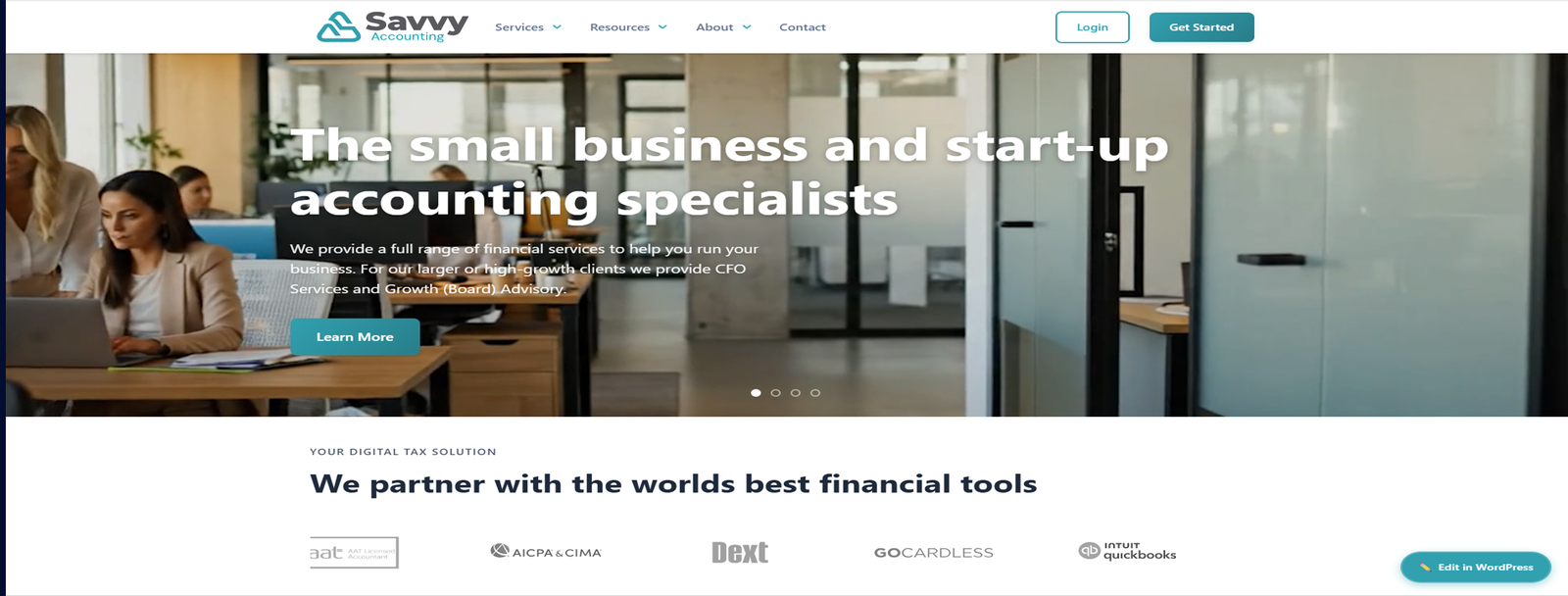 Website examples by UENI