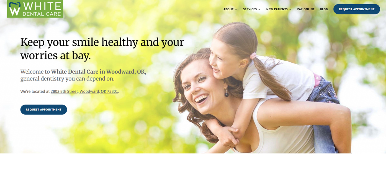 Website examples by UENI